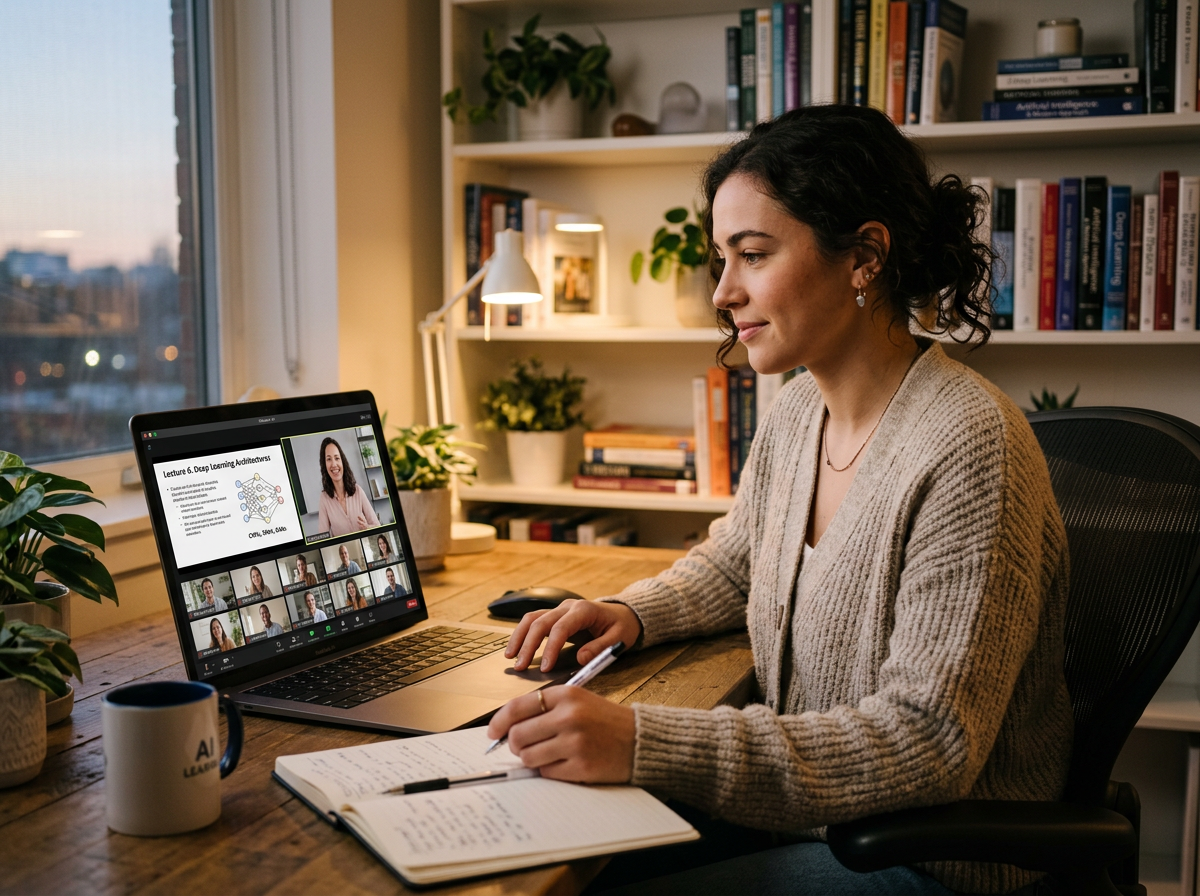 Online artificial intelligence class